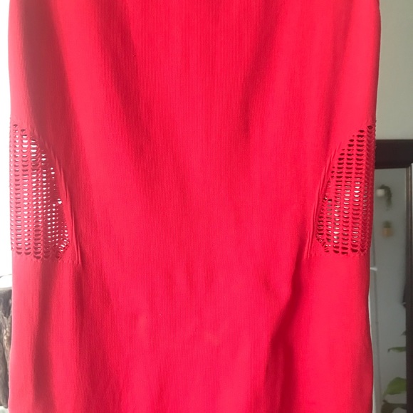 Arden B Bodycon Pink/Red Mini Dress - Picture 6 of 8